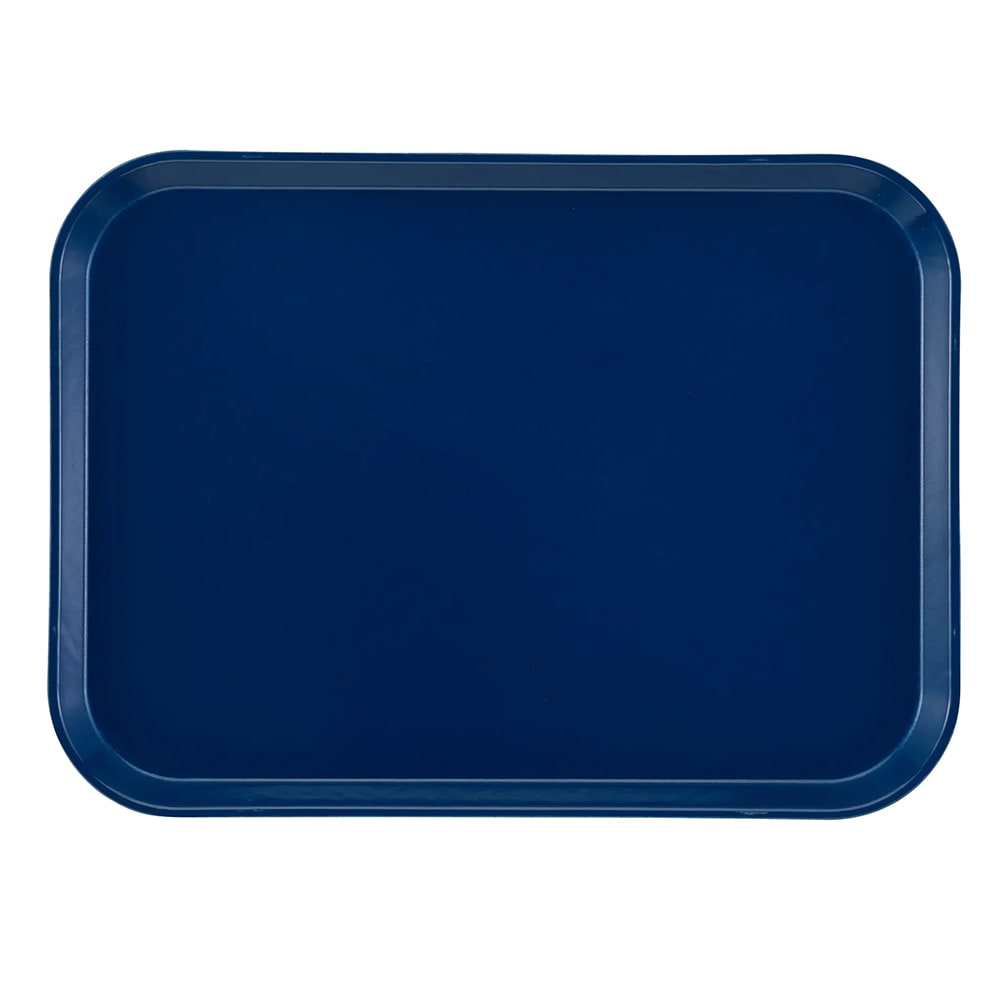 144-1216123 Fiberglass Camtray® Cafeteria Tray - 16 3/10" L x 12"W, Amazon Blue