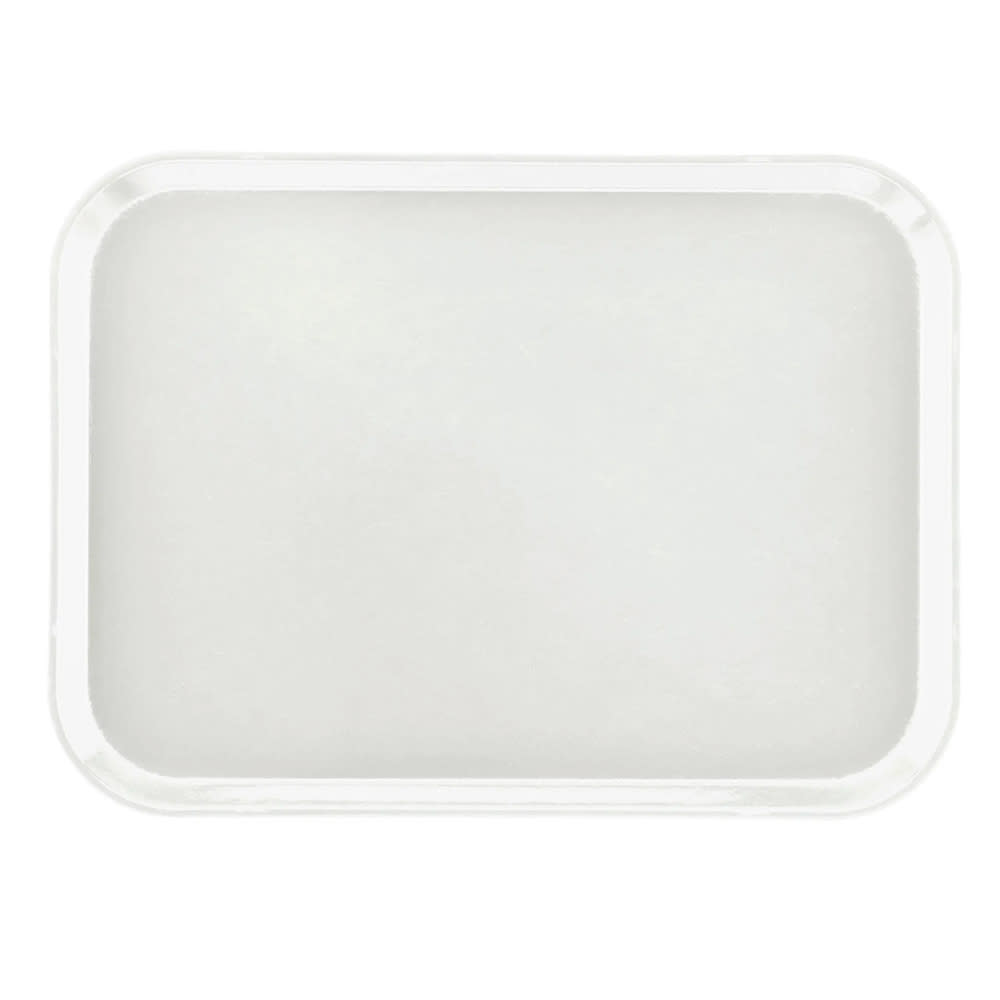 144-1216148 Fiberglass Camtray® Cafeteria Tray - 16 3/10" L x 12"W, White