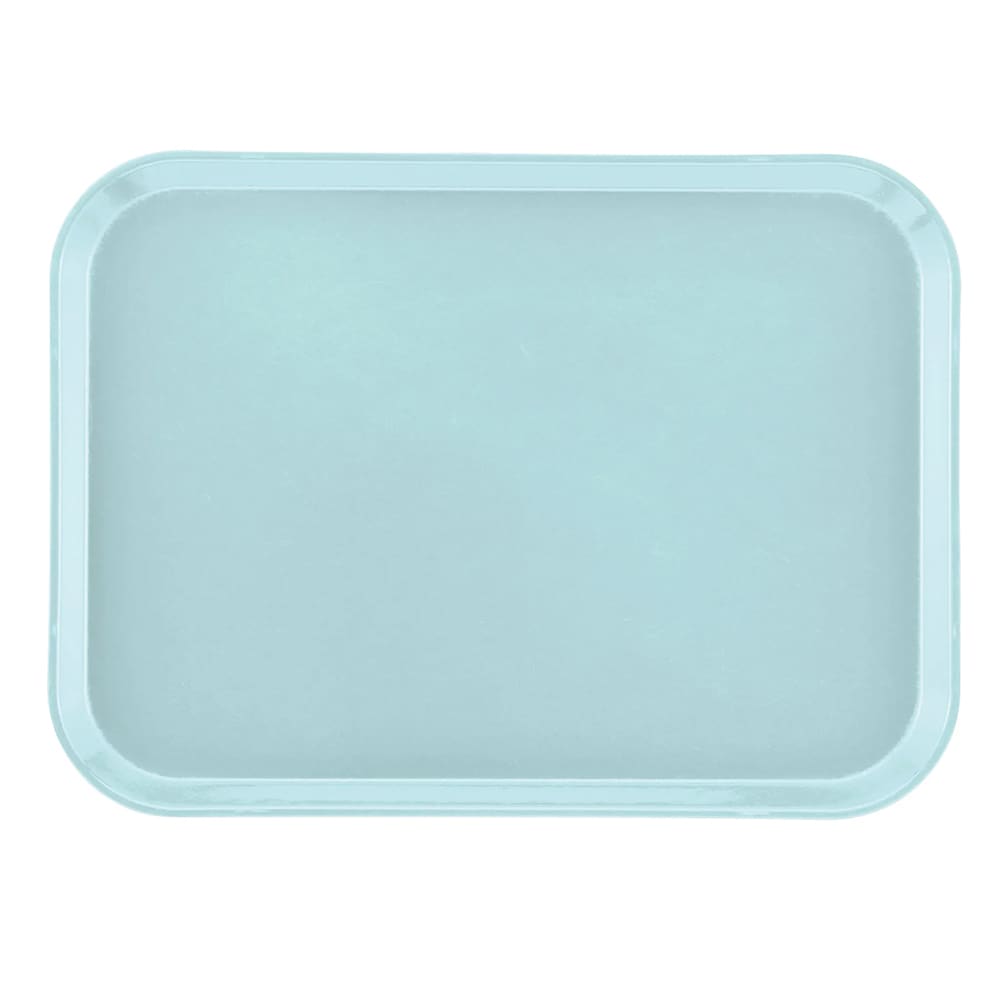 144-1216177 Fiberglass Camtray® Cafeteria Tray - 16 3/10" L x 12"W, Sky Blue