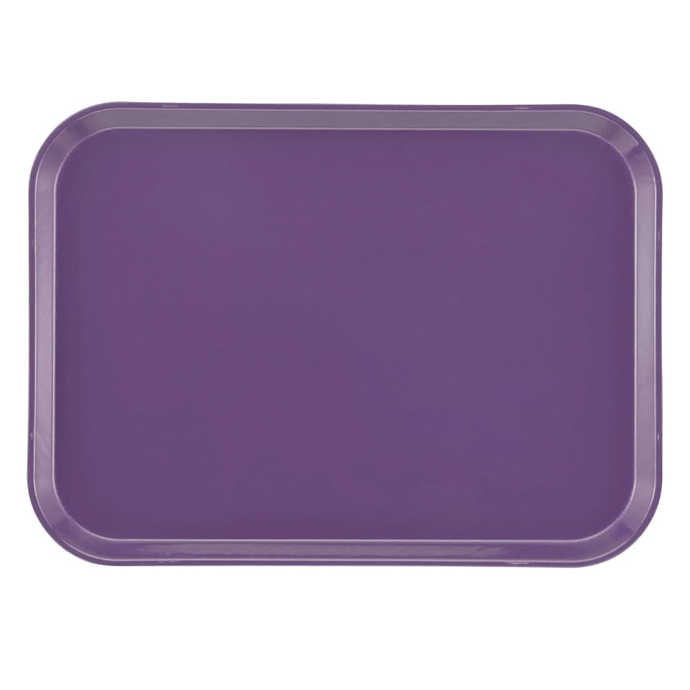 144-1216551 Fiberglass Camtray® Cafeteria Tray - 16 5/16" L x 12"W, Grape