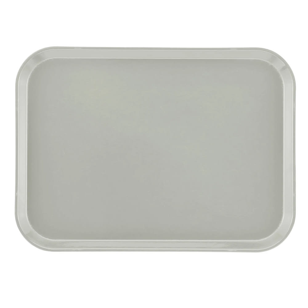 144-1318199 Fiberglass Camtray® Cafeteria Tray - 17 3/4"L x 12 3/5" W, Taupe