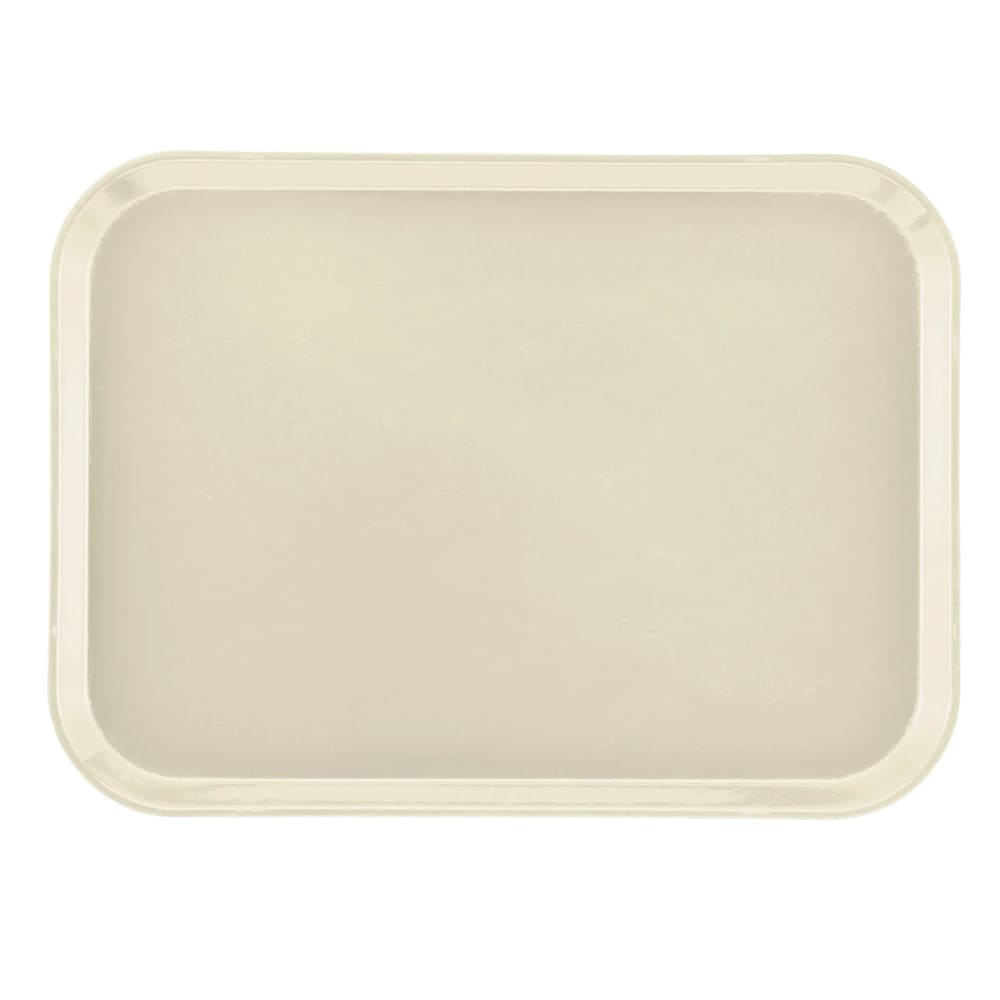 144-1318537 Fiberglass Camtray® Cafeteria Tray - 17 3/4"L x 12 3/5" W, Cameo Yellow