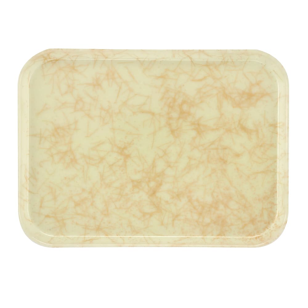144-1318526 Fiberglass Camtray® Cafeteria Tray - 17 3/4"L x 12 3/5" W, Galaxy Antique P...