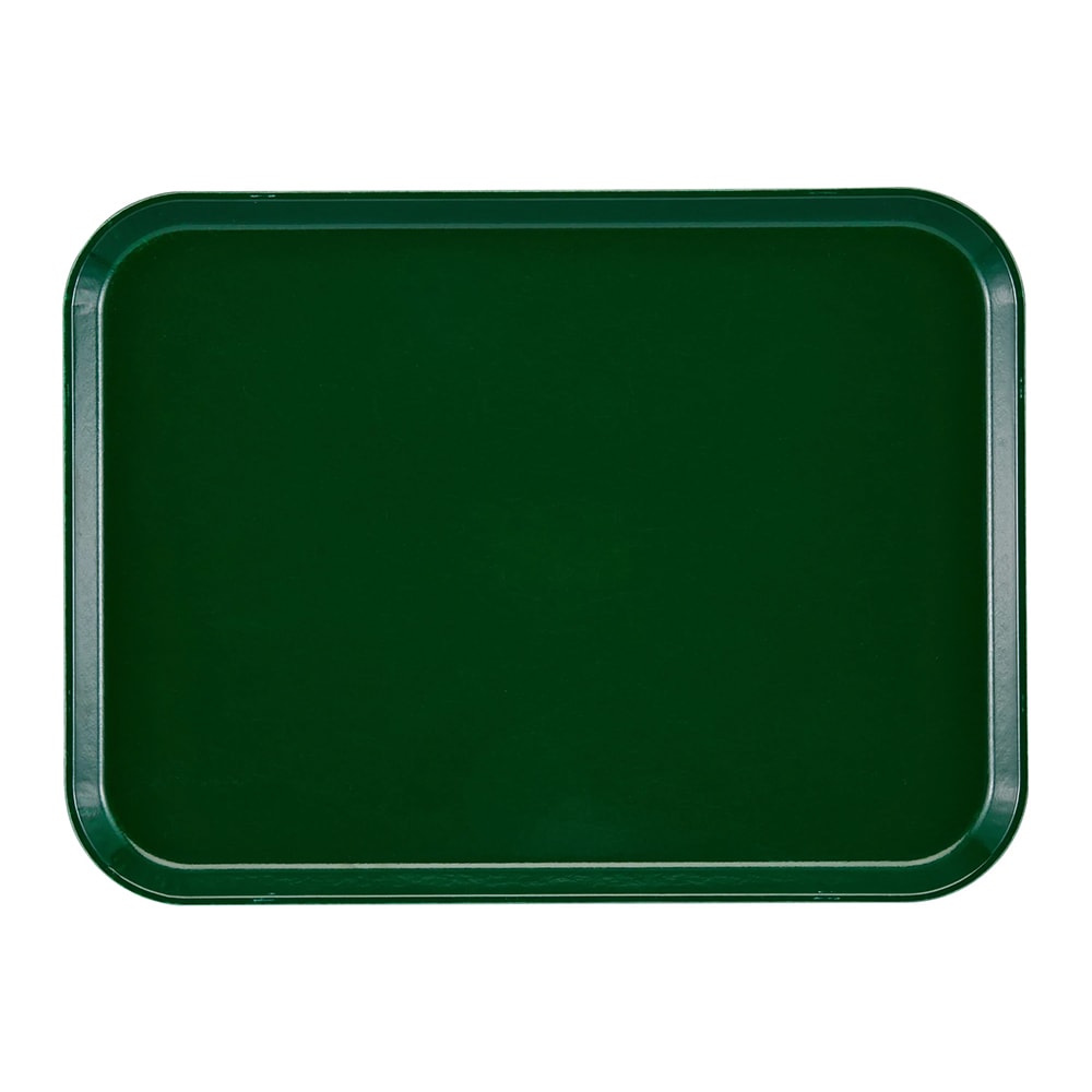 144-1418119 Fiberglass Camtray® Cafeteria Tray - 18"L x 14"W, Sherwood Green