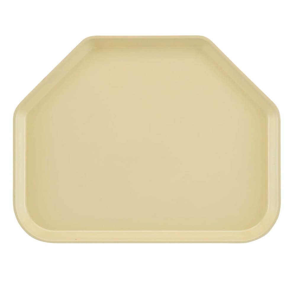 144-1418TR536 Fiberglass Camtray® Cafeteria Tray - 18"L x 14"W, Lemon Chiffon
