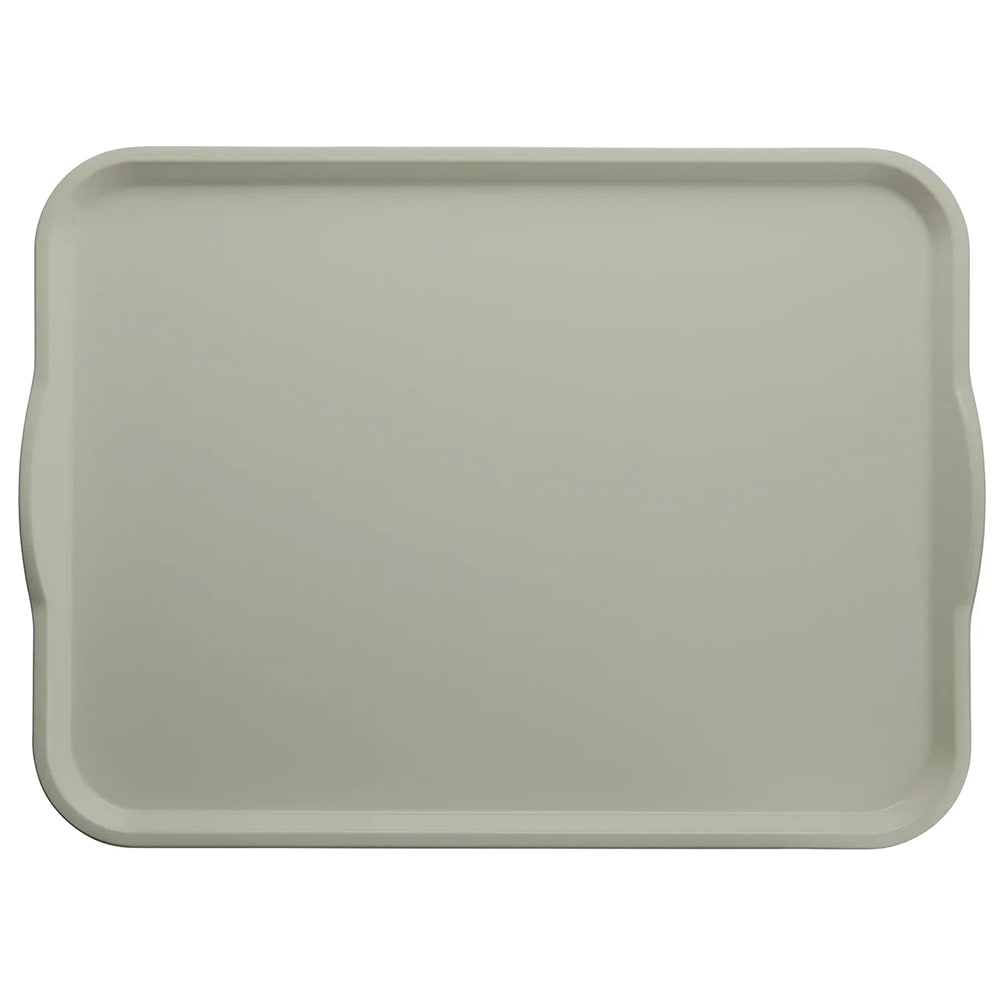 144-1520H101 Rectangular Camtray® w/ Handles - 15" x 20", Fiberglass, Antique Parchment