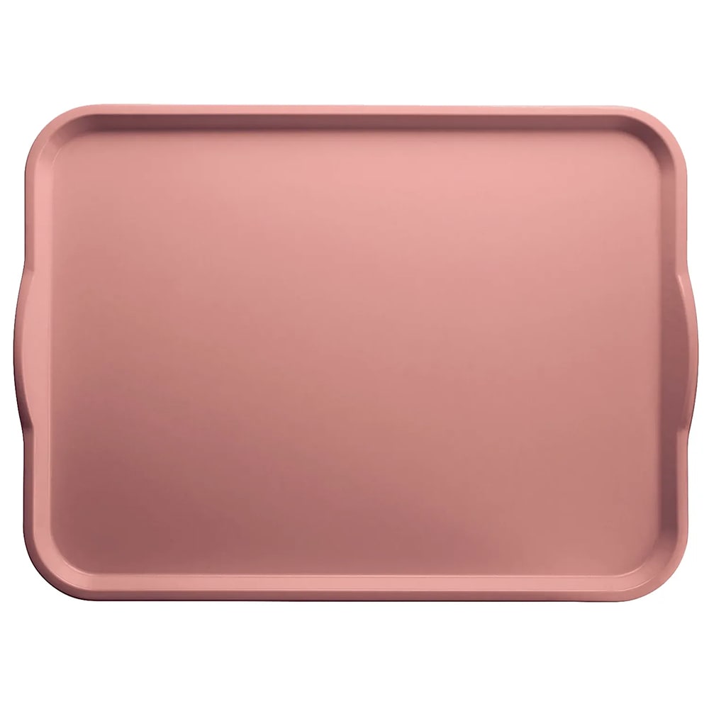 144-1520H409 Rectangular Camtray® w/ Handles - 15" x 20", Fiberglass, Blush