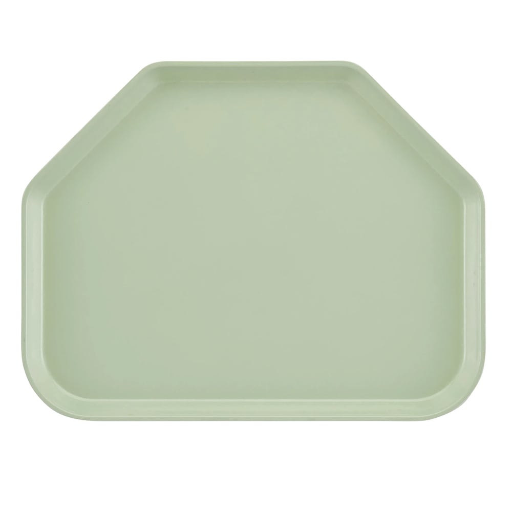 144-1520TR429 Fiberglass Camtray® Cafeteria Tray - 19 1/2"L x 14 1/2"W, Key Lime
