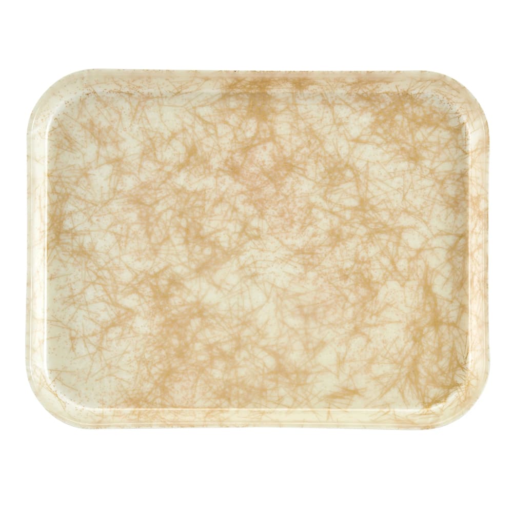 144-1622526 Fiberglass Camtray® Cafeteria Tray - 22"L x 16"W, Galaxy Antique Parchment...