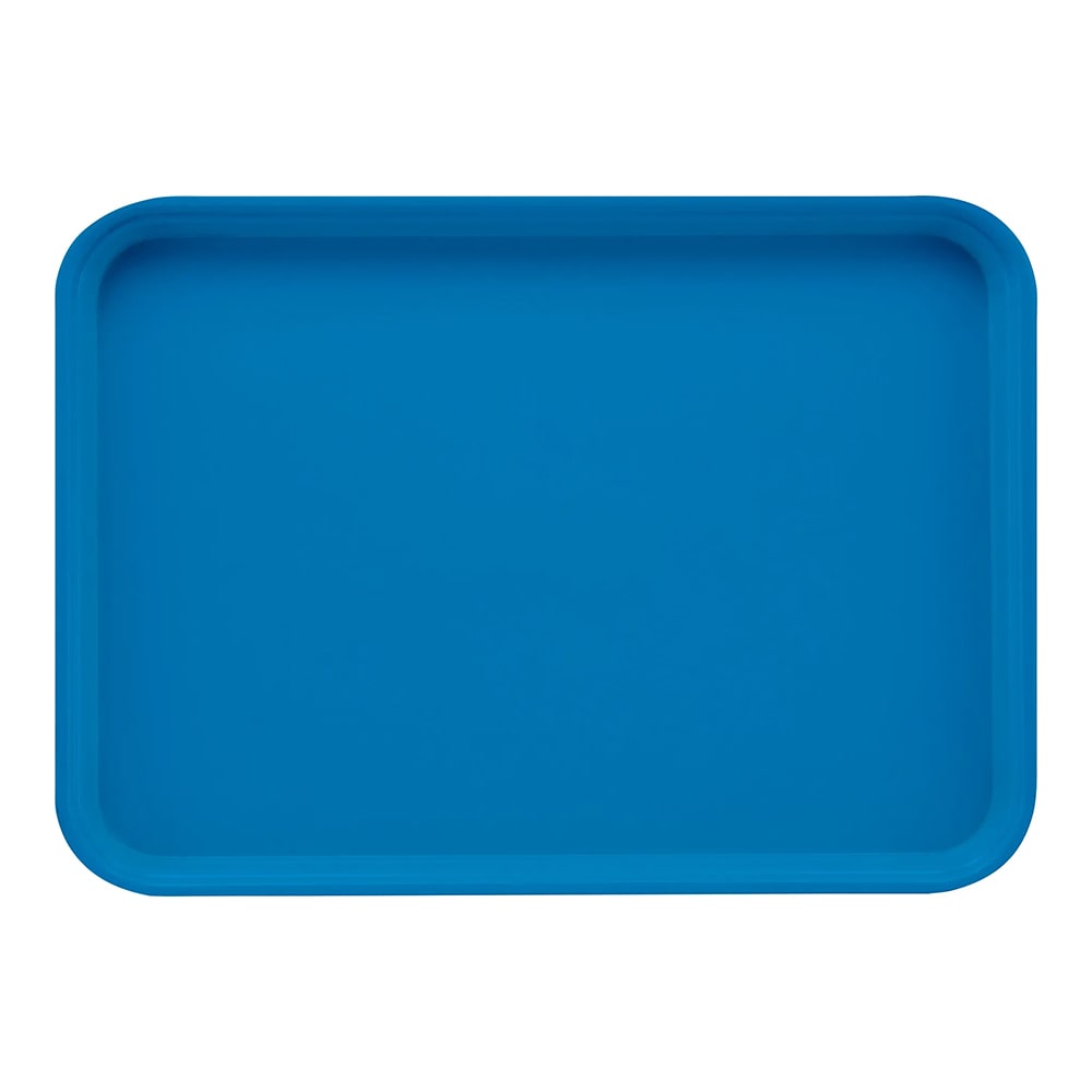 144-16225105 Fiberglass Camtray® Cafeteria Tray -  22 1/2"L x 16 1/2"W, Horizon Blue