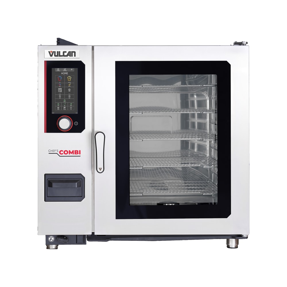 207-CHEF102E208 Chef'sCombi Full Size Combi Oven - Boiler Based, 208v/3ph