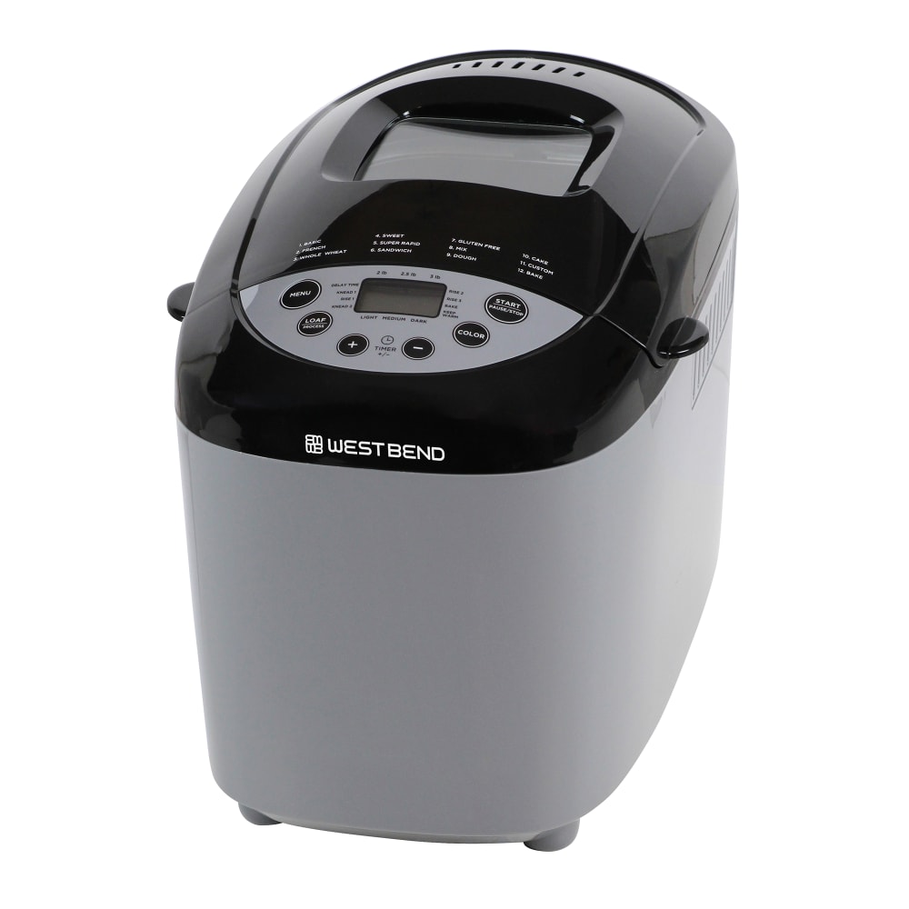 West Bend Hi-Rise Bread Maker with 12 Preset Digital Controls