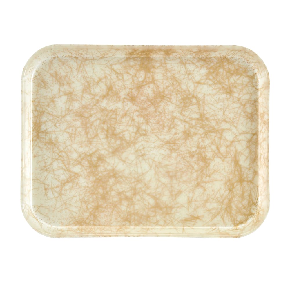 144-46526 Fiberglass Camtray® Cafeteria Tray -  6"L x 4 1/4"W, Galaxy Antique Parchment...