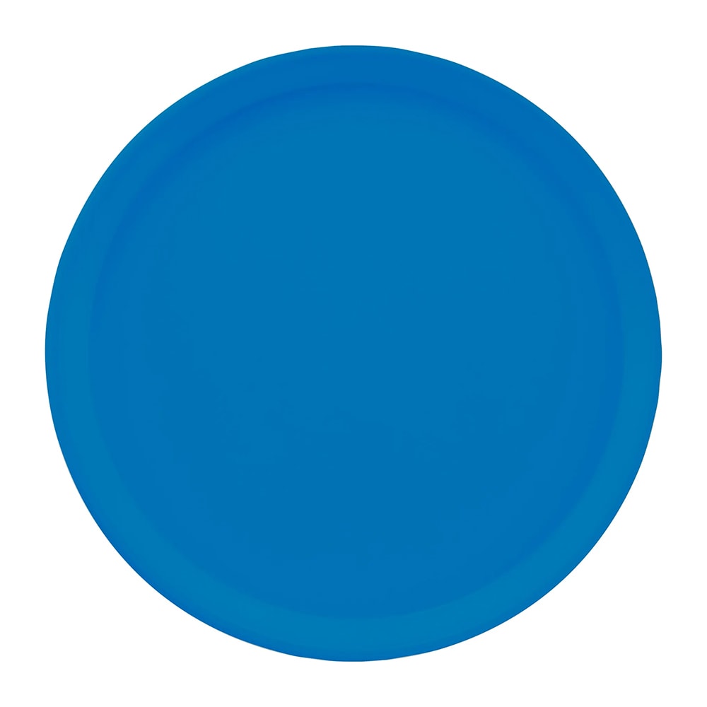 144-1200105 12" Round Serving Camtray - Fiberglass, Horizon Blue