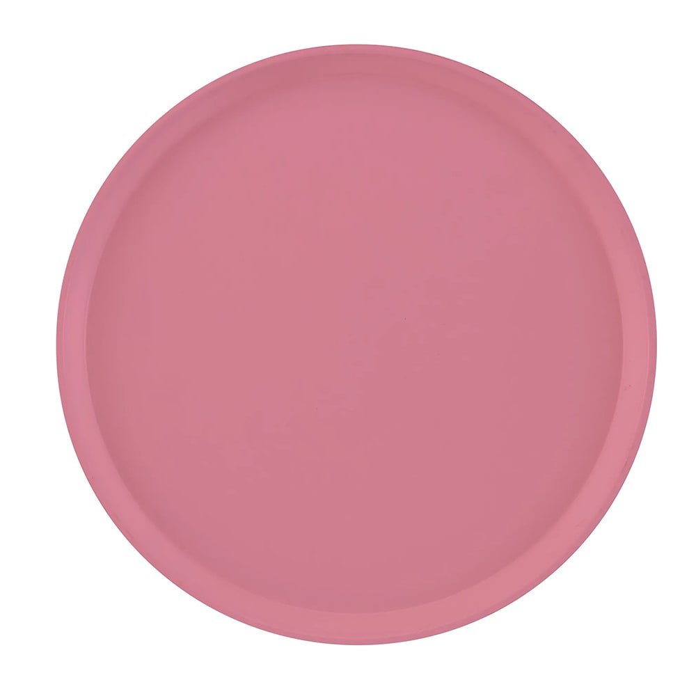 144-1600409 16" Round Serving Camtray - Fiberglass, Blush