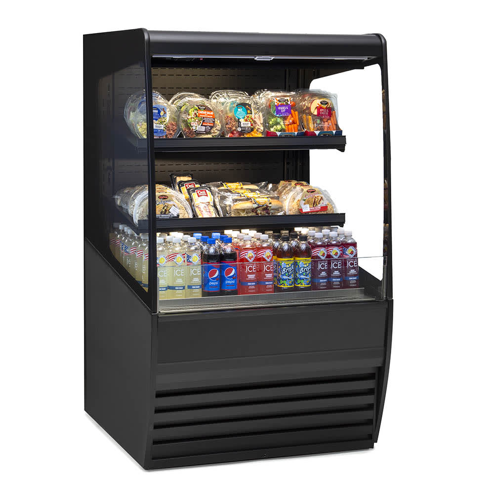 204-VRSS7260CSLD 71 1/4" Vision Series Vertical Open Air Cooler w/ (3) Levels, 208-240v