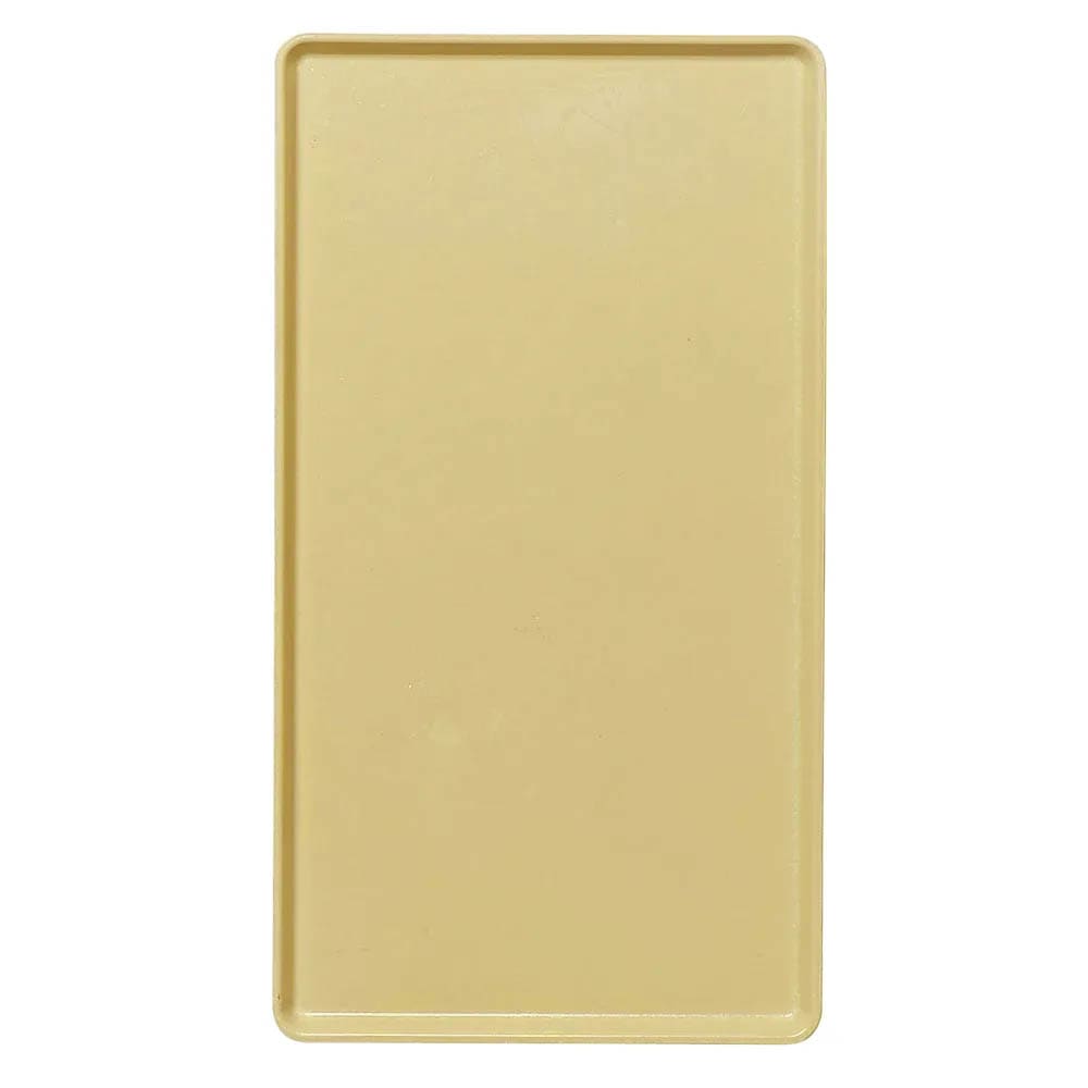 144-1418D514 Rectangular Dietary Tray - For Patient Feeding, 14" x 18", Earthen Gold