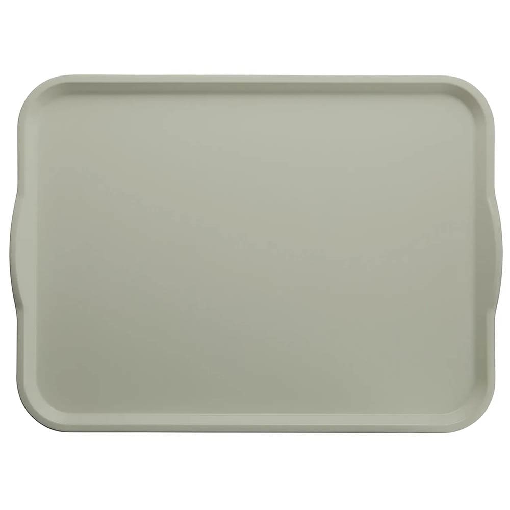 144-1418H101 Rectangular Camtray® Dietary Tray - 14" x 18", Fiberglass, Antique Parchme...