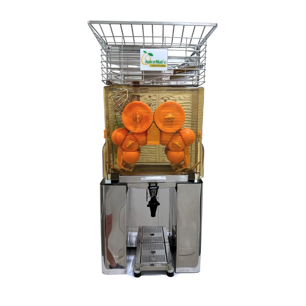 776-JM30A Masticating Automatic Feed Citrus Juicer - (20) Fruits/Minute, Self Serve Tap, 1100W, 1...