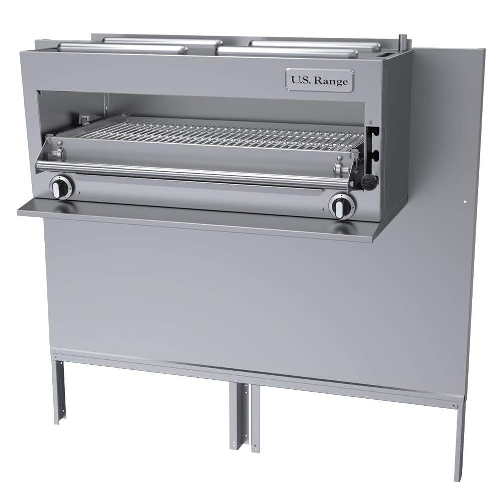 451-UIR48LP 47 1/4" Gas Salamander Broiler, Liquid Propane