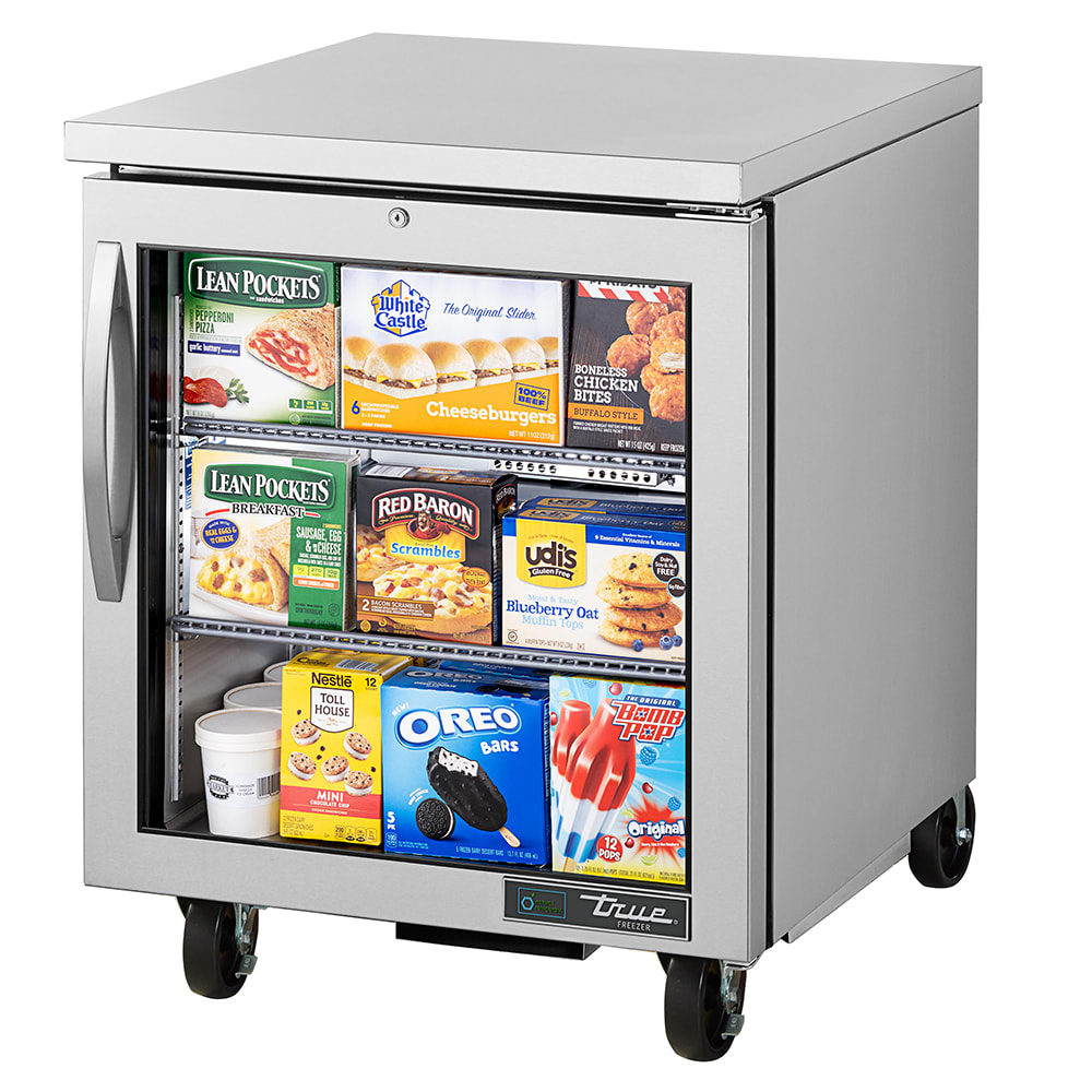 598-TUC27FGHCFGD01 27 5/8" Undercounter Freezer w/ (1) Section, (1) Door, 115v