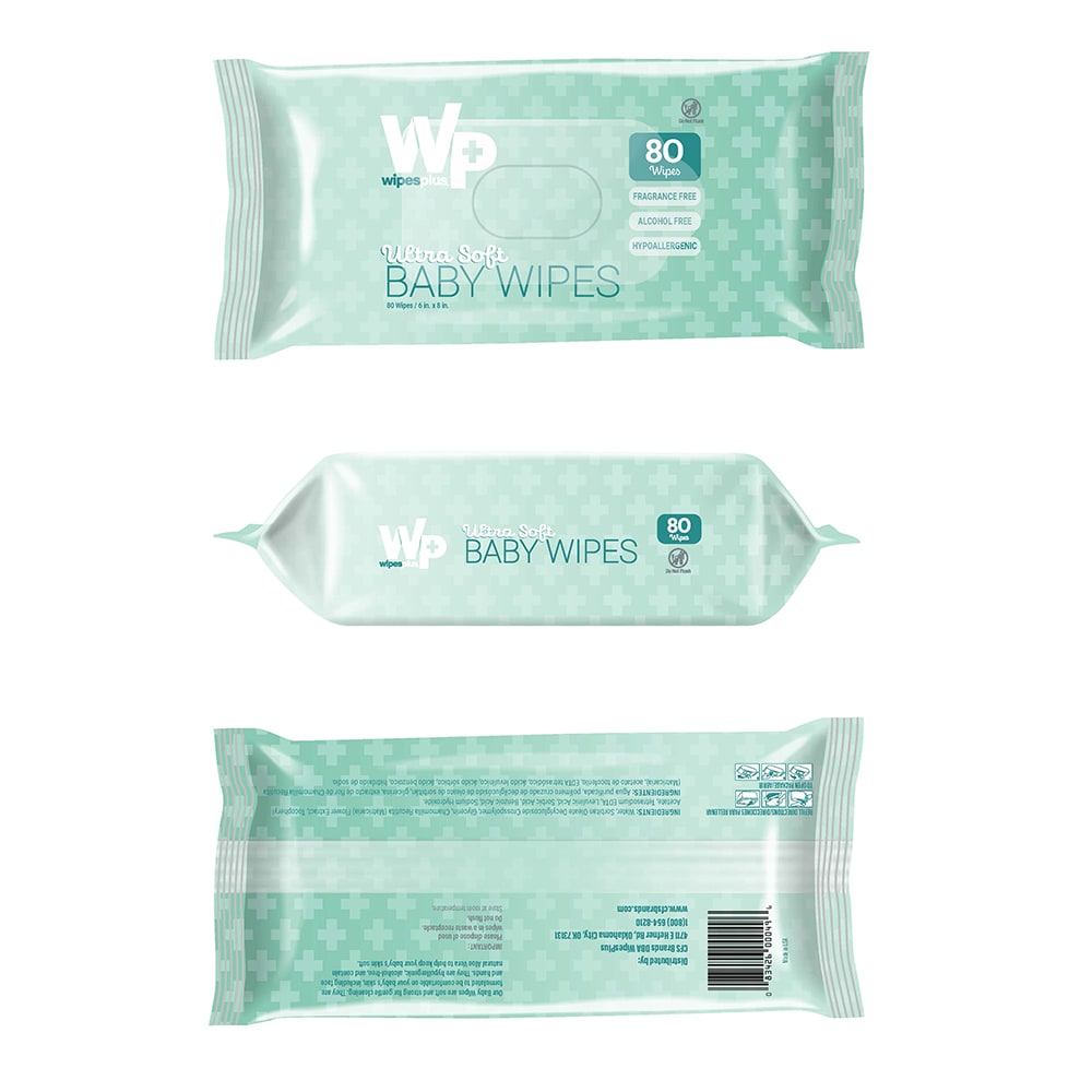 721-67812 Ultra Soft Baby Wipes - Unscented, Alcohol Free