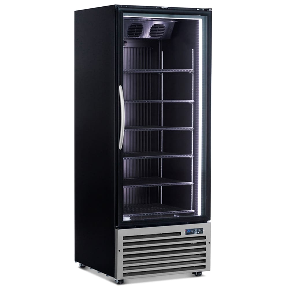 576-22USGFF1BKBIFS 30" One Section Display Freezer w/ Swing Door - Bottom Mount Compressor,...