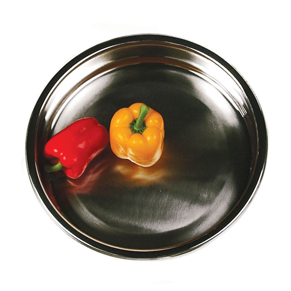 969-1508 8 qt Round Chafer Food Pan, Stainless Steel