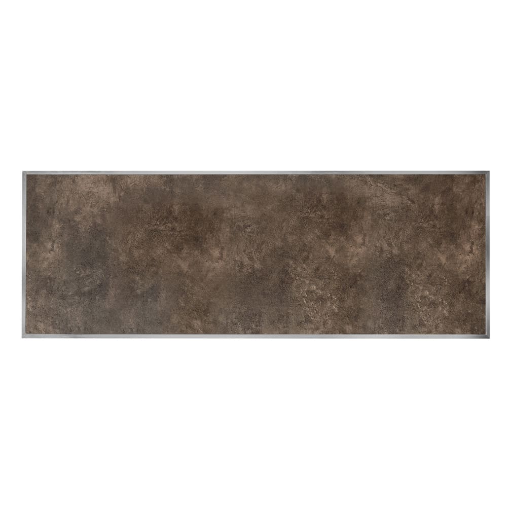 969-Z2024SF Rectangular Front Panel - 68"L x 28"H, Sandstone Textured