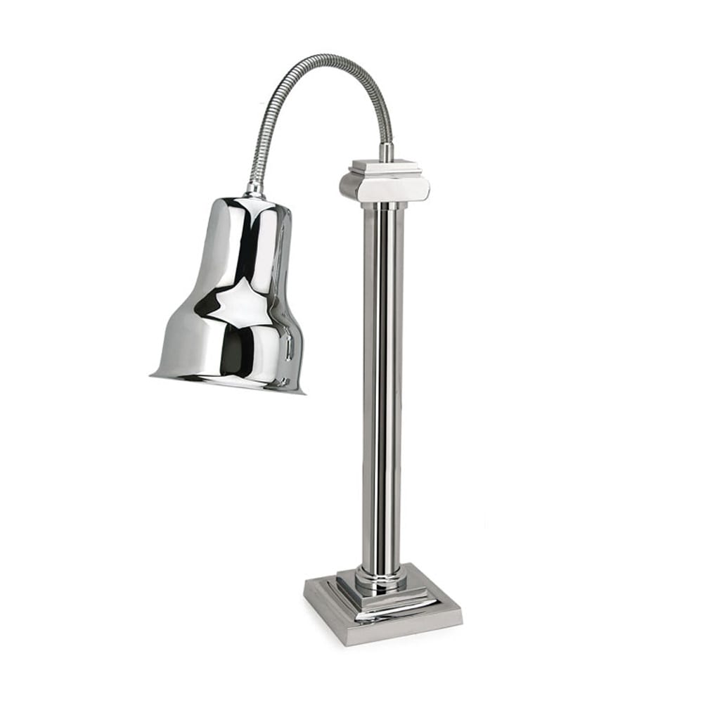 969-9631 7 1/2" Countertop Heat Lamp w/ Adjustable Arm - 1 Bulb, Built In Toggle Switch, 120...