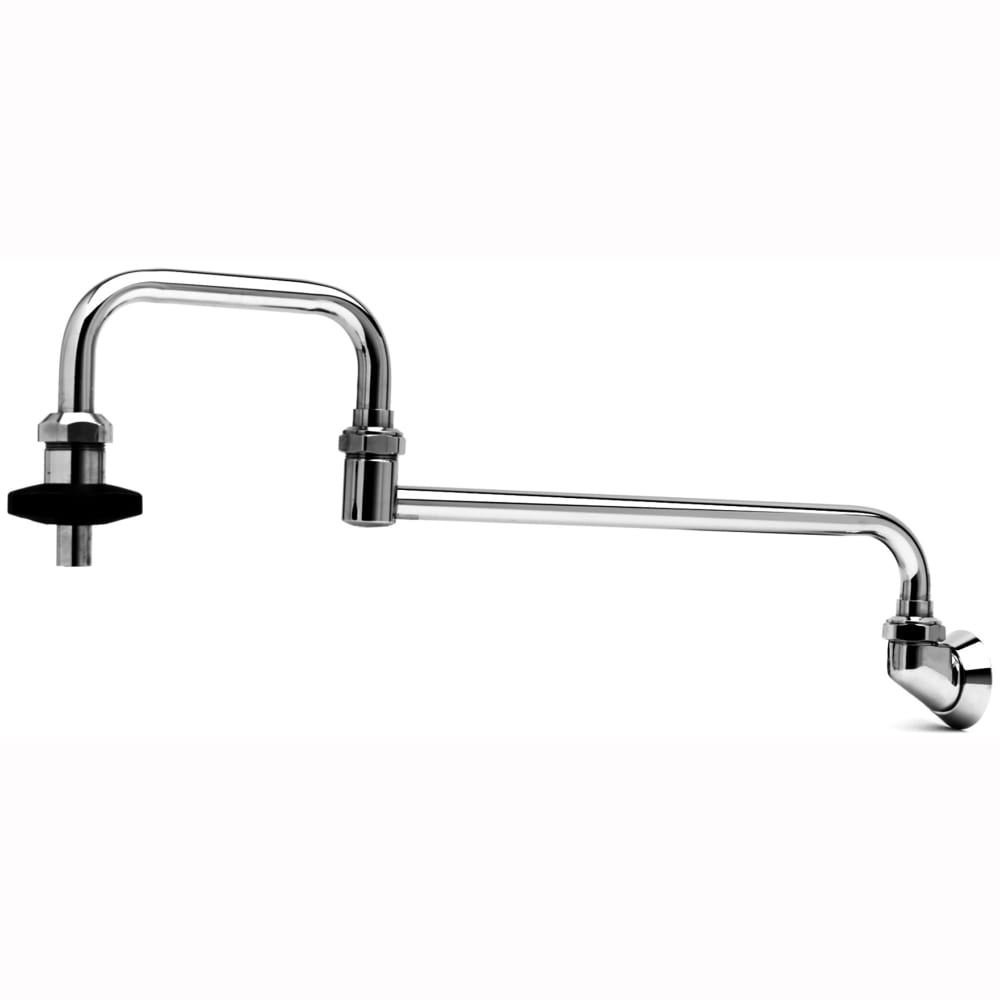 064-B0581 Splash Mount Pot Filler Faucet w/ 24" Double Jointed Swing Nozzle