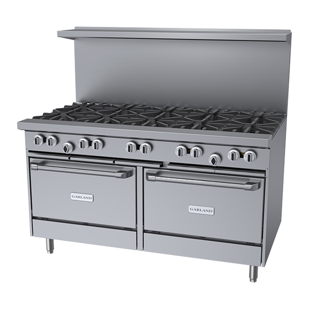 451-G6010RRNG 60" 10 Burner Gas Range w/ (2) Standard Ovens, Natural Gas