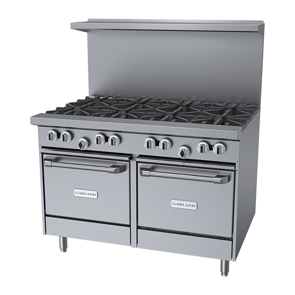 451-G488LLNG 48" 8 Burner Gas Range w/ (2) Space Saver Ovens, Natural Gas