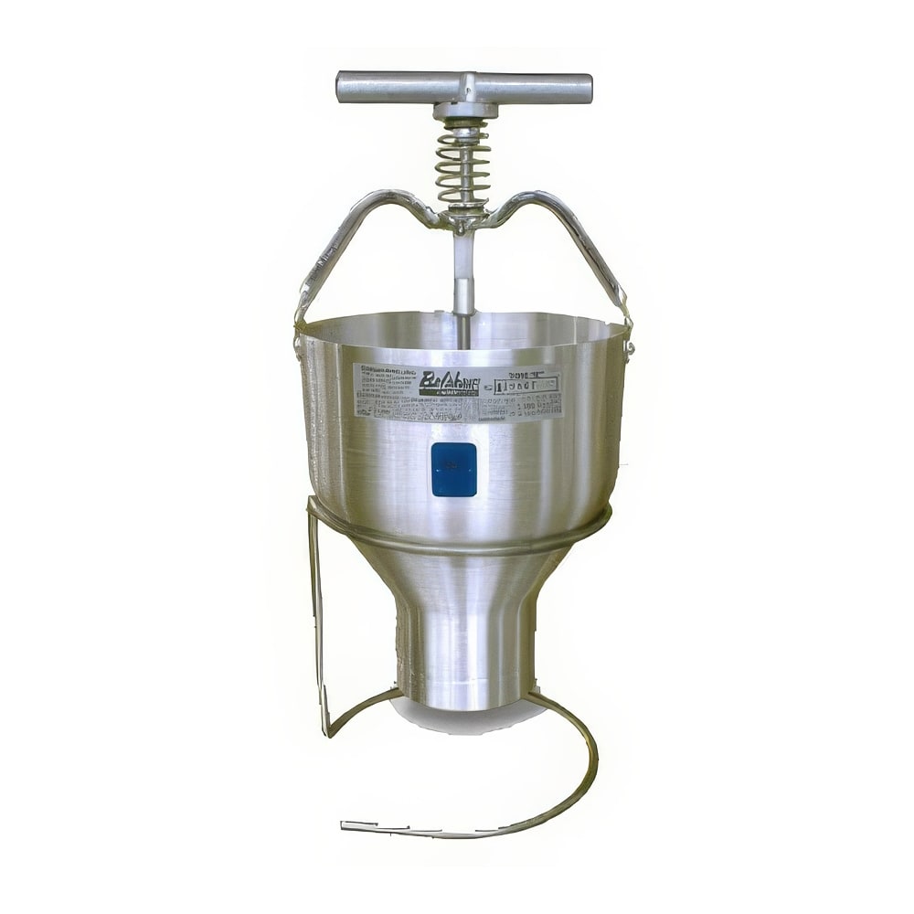 797-TYPEKDONUT 5 1/2 lb Donut Batter Dispenser - Aluminum/Stainless Steel