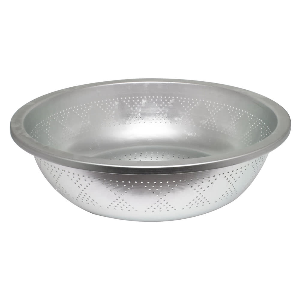 438-ALSB008 10" Asian Style Colander, Aluminum