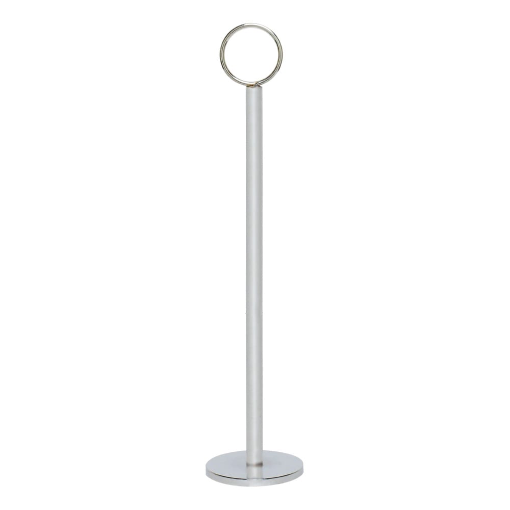 438-CRTCH012 12" Table Card Holder, Chrome Plated