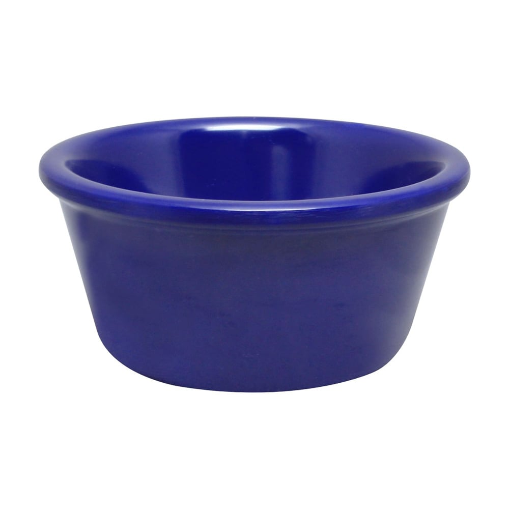 438-ML537CB1 3 oz Smooth Melamine Ramekin, Cobalt Blue