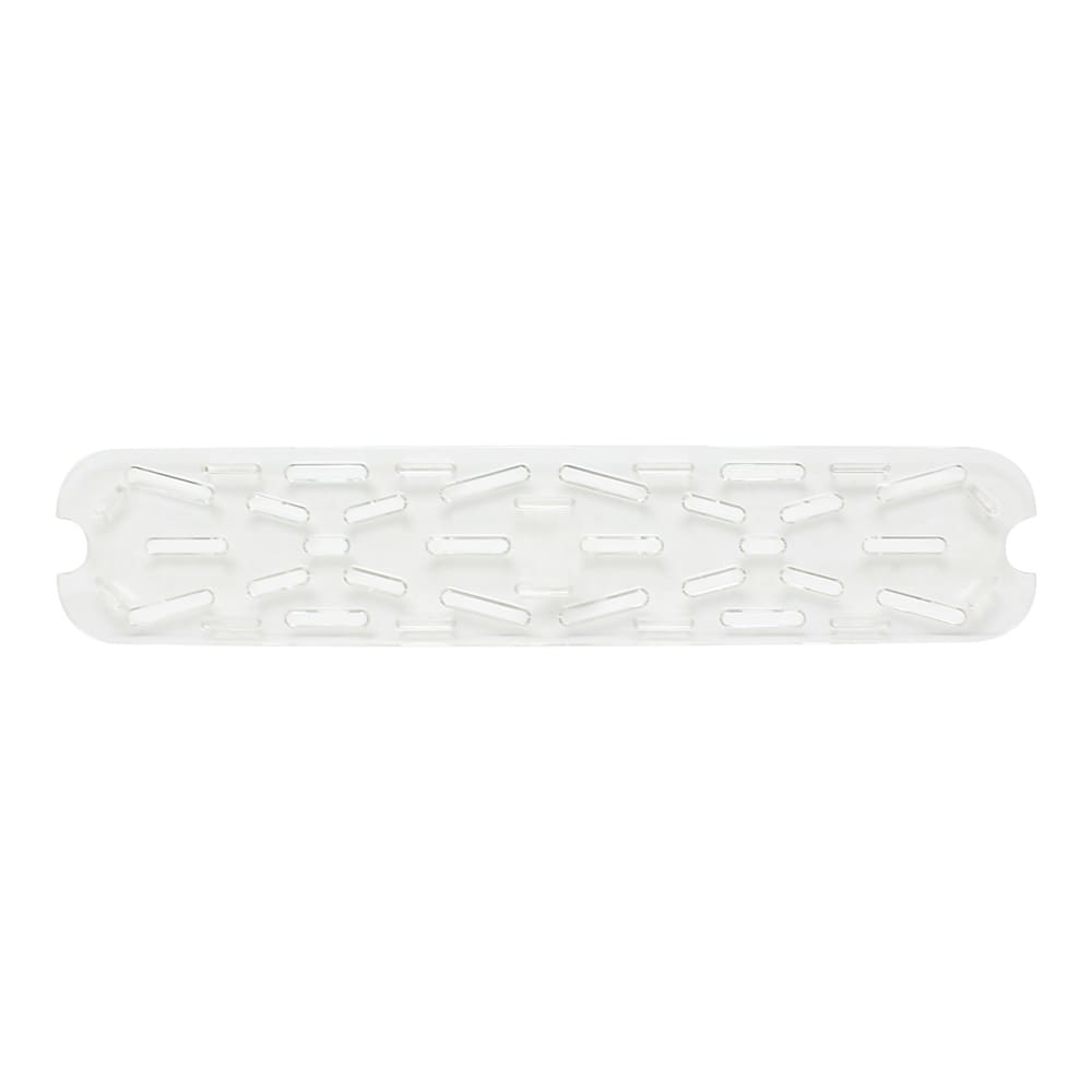 438-PLPA7120LDS Half Size Long Drain Shelf - Polycarbonate, Clear