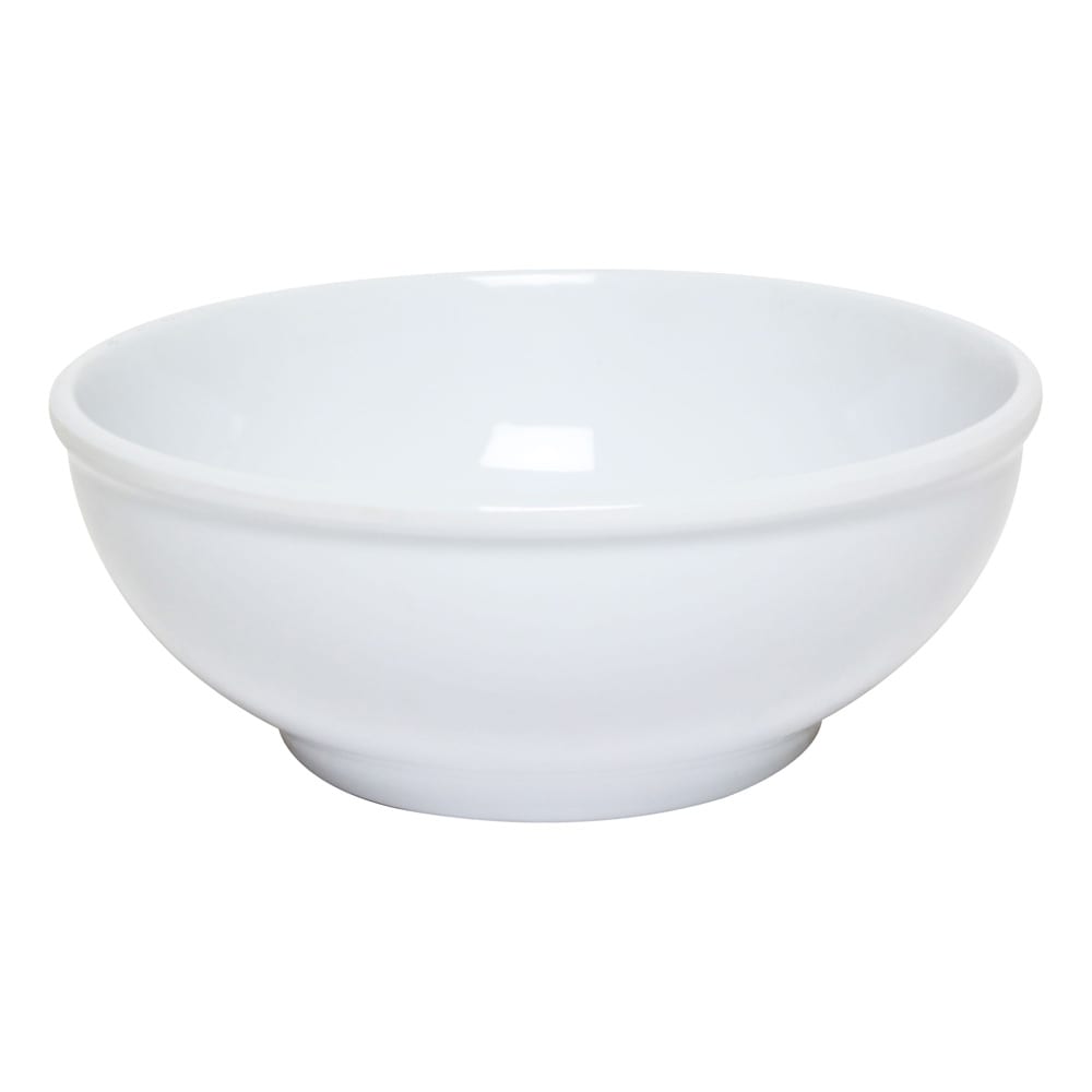 438-PH5005TW 19 oz Round Melamine Noodle Bowl, Imperial White