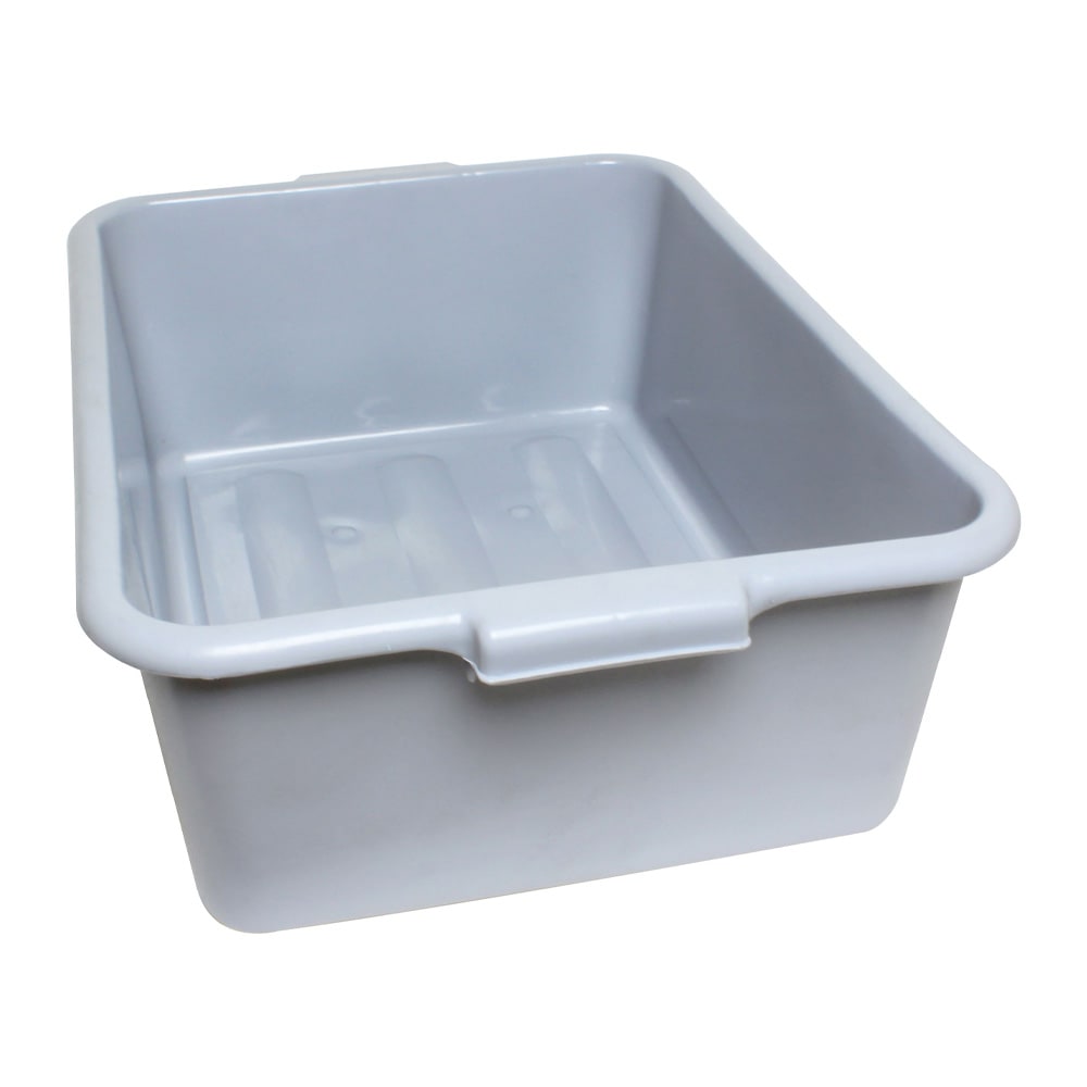 438-PLBT007G Bus Box - 20 1/2" x 15 1/2" x 7", Gray