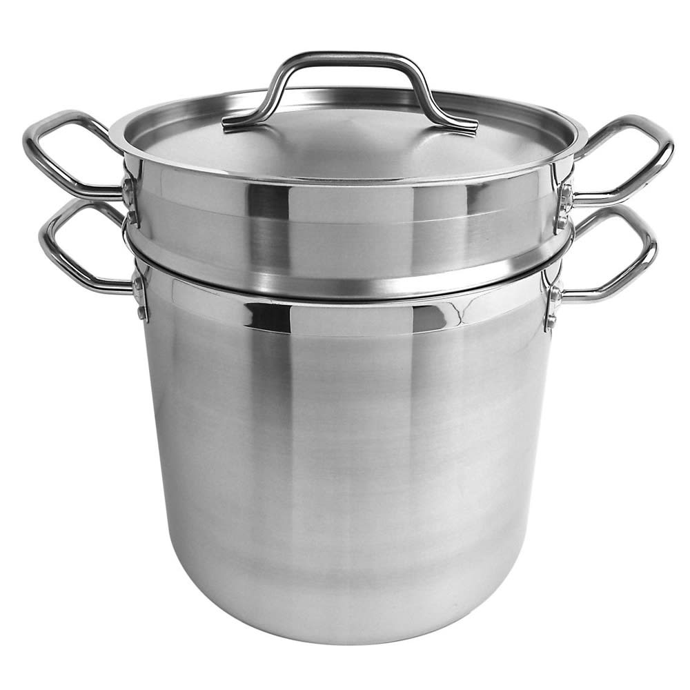 438-SLDB012 12 qt Stainless Steel Double Boiler
