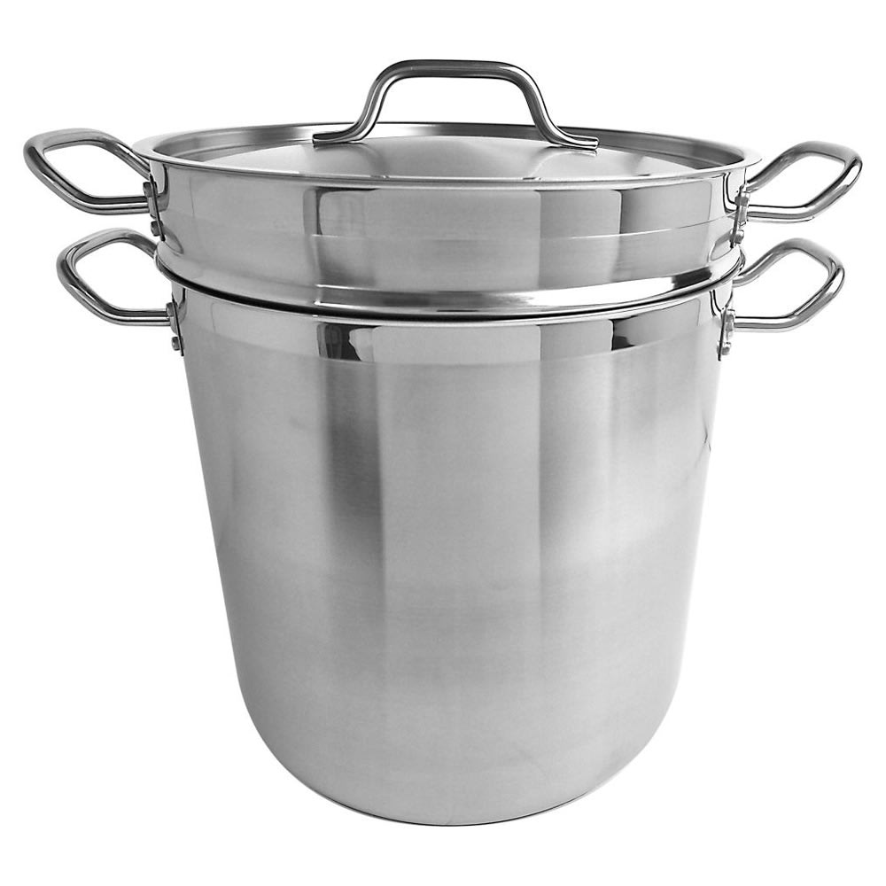 438-SLDB020 20 qt Stainless Steel Double Boiler