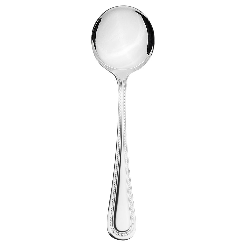 438-SLNP003 5 9/10" Bouillon Spoon with 18/0 Stainless Grade, Jewel Pattern