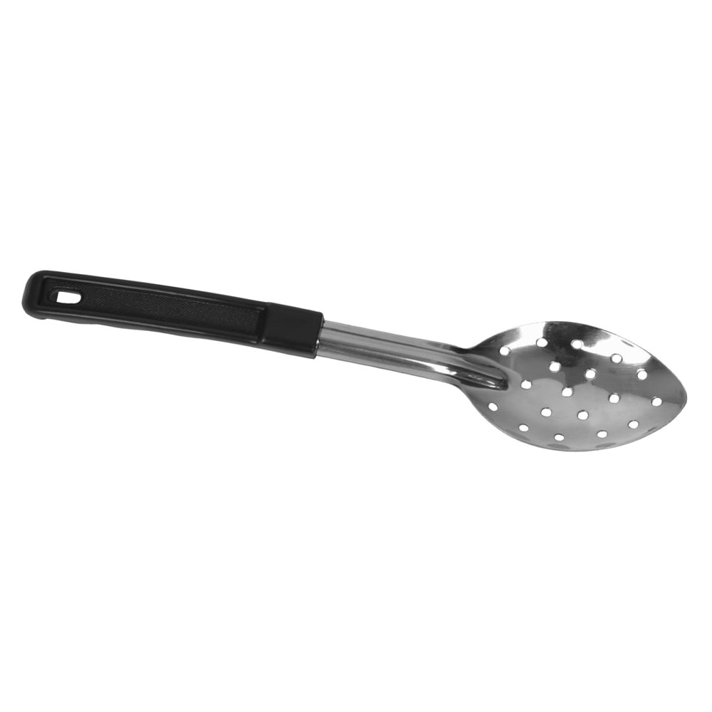 438-SLPBA313 15" Perforated Basting Spoon w/ Black Bakelite Handle, Stainless