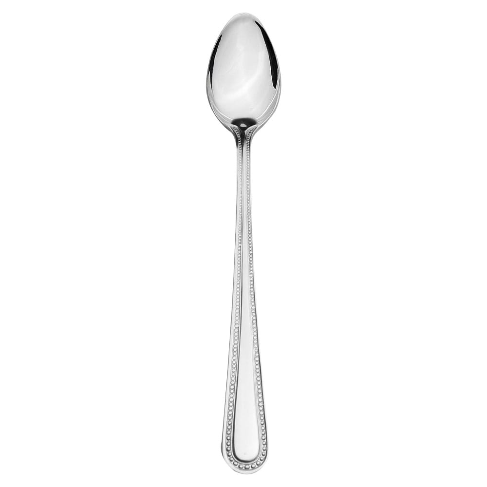 438-SLNP005 7 2/5" Iced Tea Spoon with 18/0 Stainless Grade, Jewel Pattern