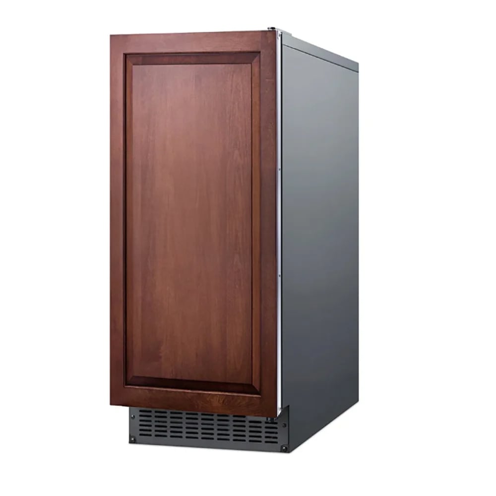 162-BIM68OSPUMPIF 14 7/8" Top Hat Undercounter Ice Machine - 62 lbs/day, Air Cooled, Pump Dr...