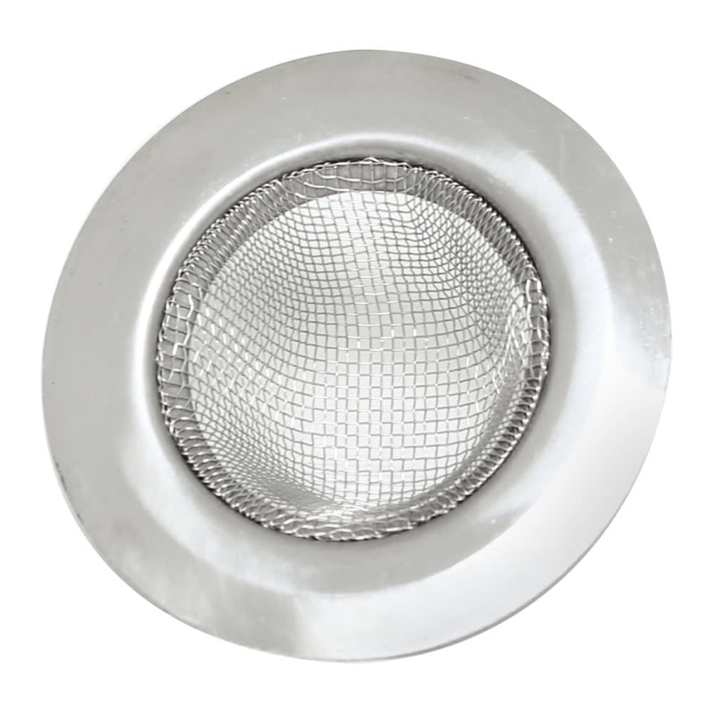 438-SLSN002W Medium Sink Strainer w/ Wide Rim - Stainless Steel