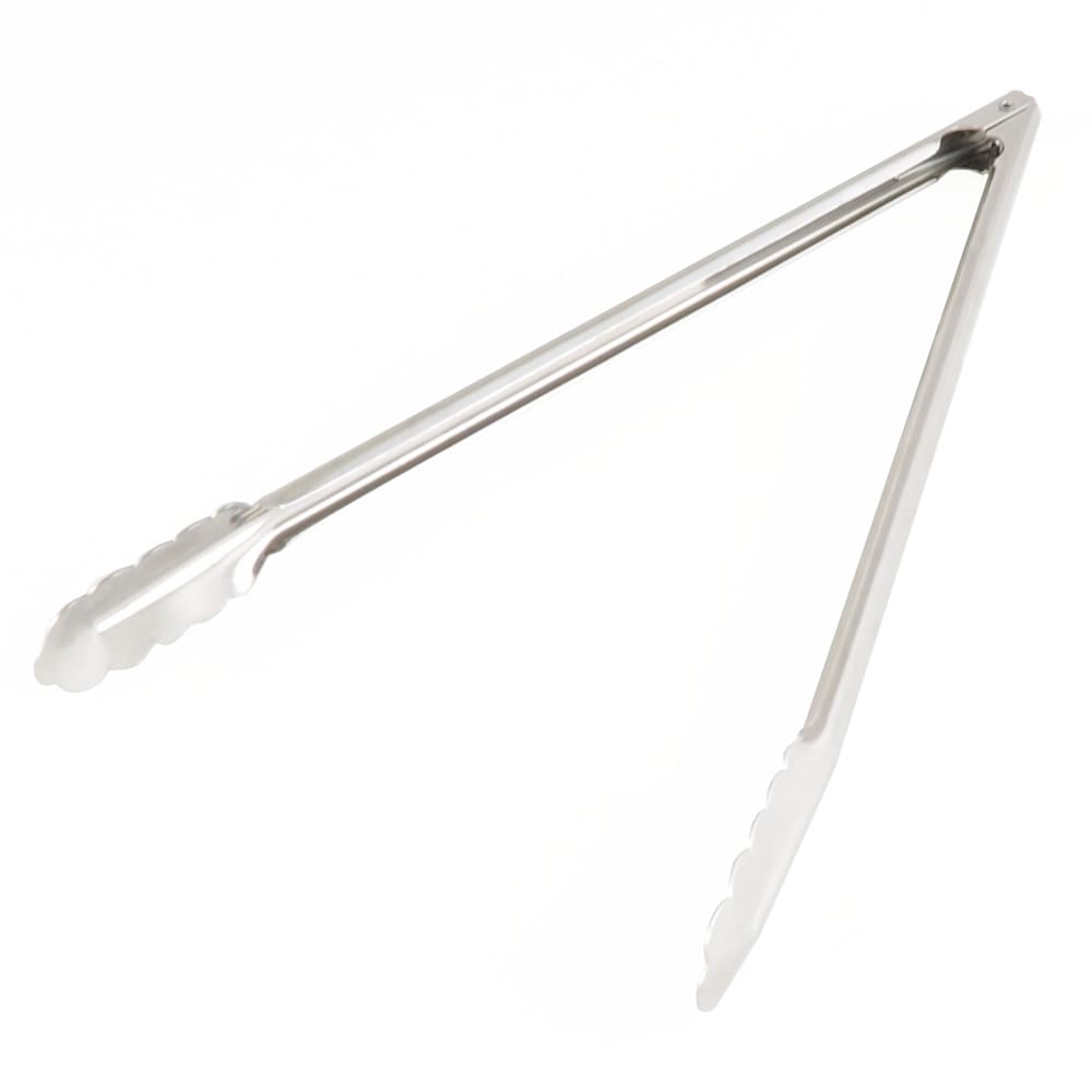 438-SLTHUT212 12"L Stainless Utility Tongs