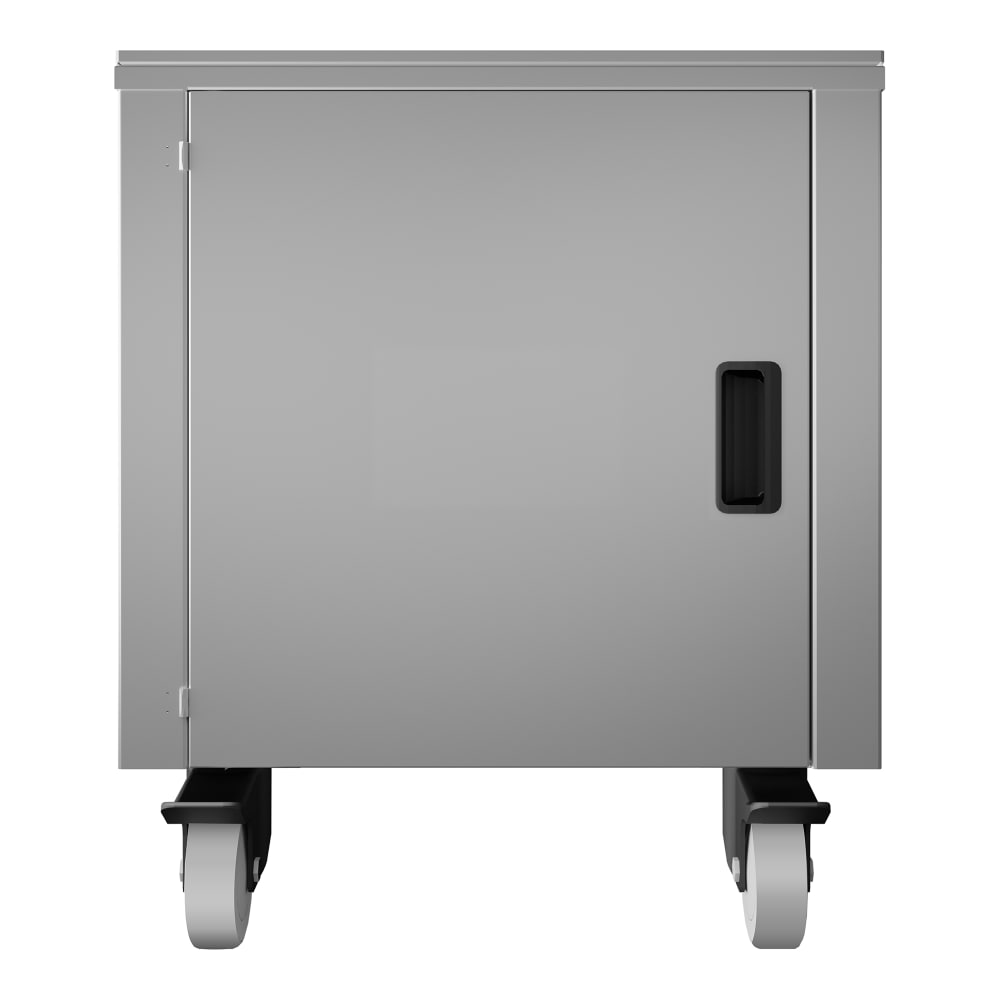 834-CART550 21 3/5" x 31 1/2" Mobile Equipment Cart for Countertop Models, Cabinet Base