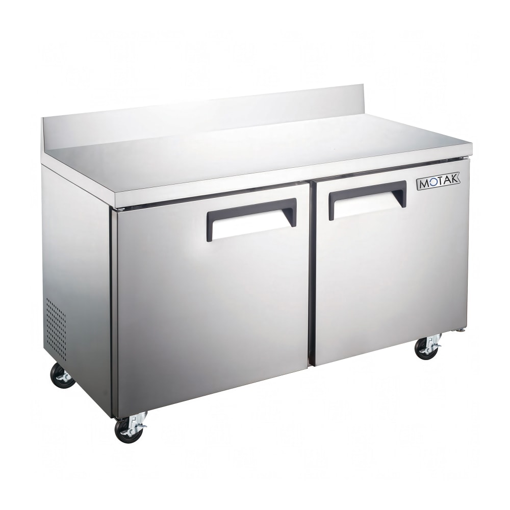 999-MRWT2S60 60 1/5" Worktop Refrigerator w/ (2) Sections & (2) Doors, 115v
